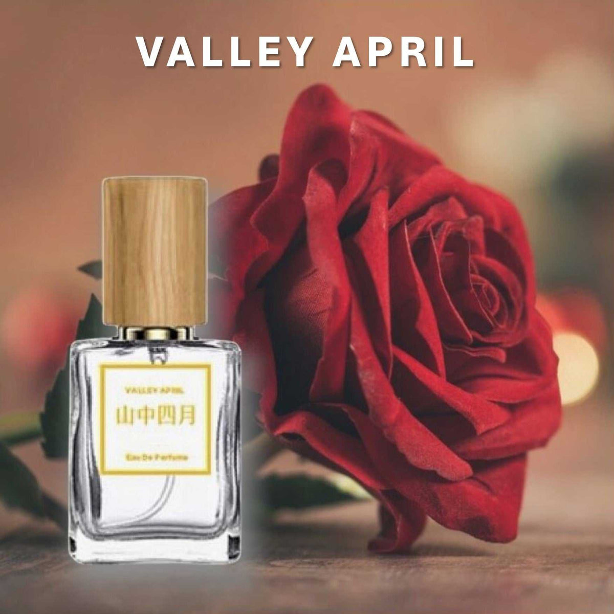 Valley April Rose fragrance — floral notes from Eastern botanical extraction, feminine and grounded