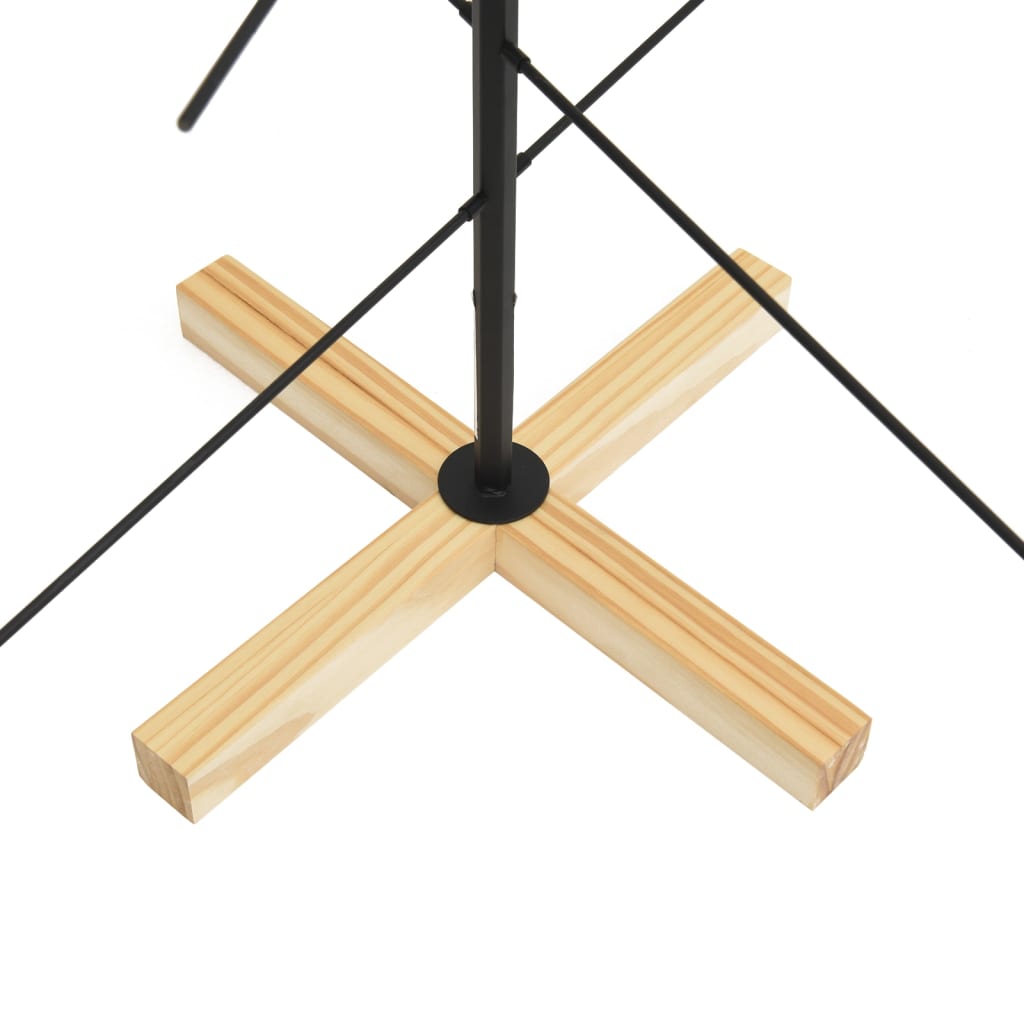 Christmas tree with wooden stand 120 cm   Christmas tree