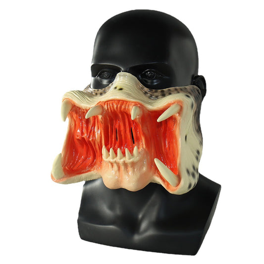 The Cannibal — Latex Half Face Mask for Those Who Dress with Intent