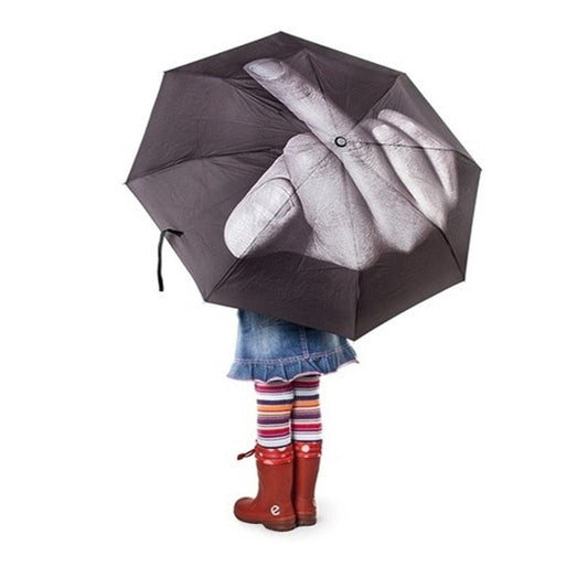 The Umbrella That Talks Back to the Rain