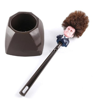Trump Toilet Brush - Political Satire Gag Gift