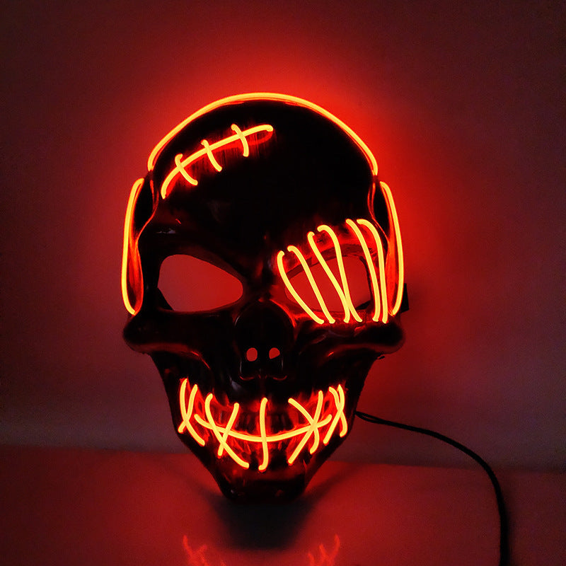 The Glowing One-Eyed Pirate — LED Halloween Mask That Owns the Room