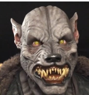 Moving Jaw Beast Mask: Hand-Finished Articulated Creature