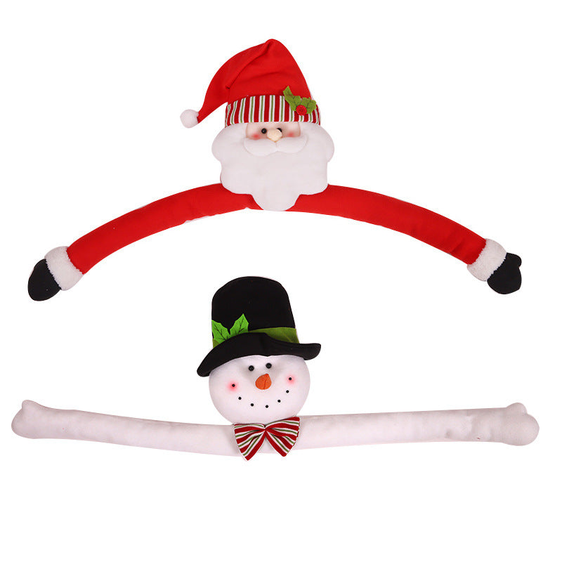 Santa Claus Figurine Tree Top Star Snowman Christmas Tree Ornament