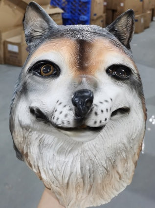 Moving Jaw Beast Mask: Hand-Finished Articulated Creature
