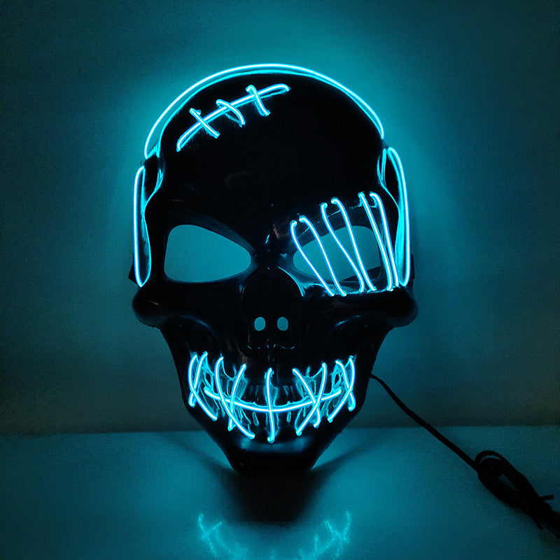 The Glowing One-Eyed Pirate — LED Halloween Mask That Owns the Room
