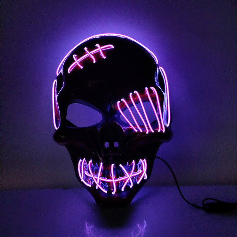 The Glowing One-Eyed Pirate — LED Halloween Mask That Owns the Room