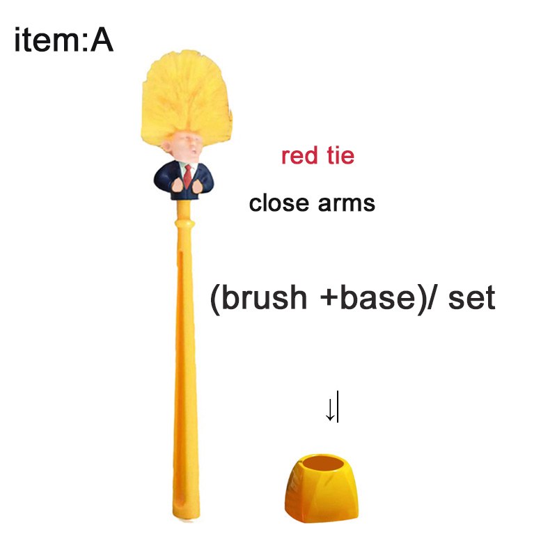 Trump Toilet Brush - Political Satire Gag Gift