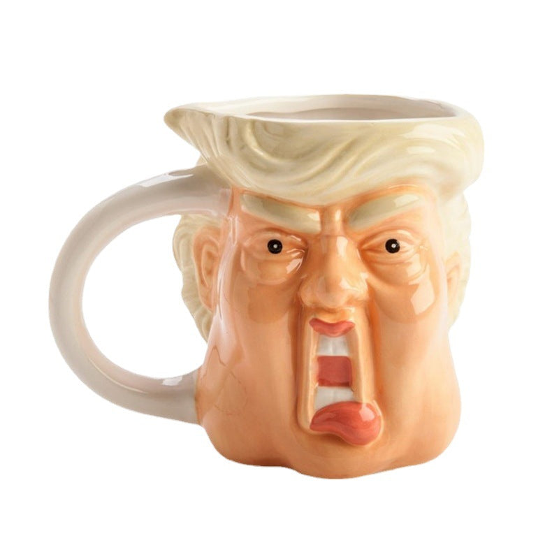 3D Trump Mug - The Conversation Starter You Can't Ignore