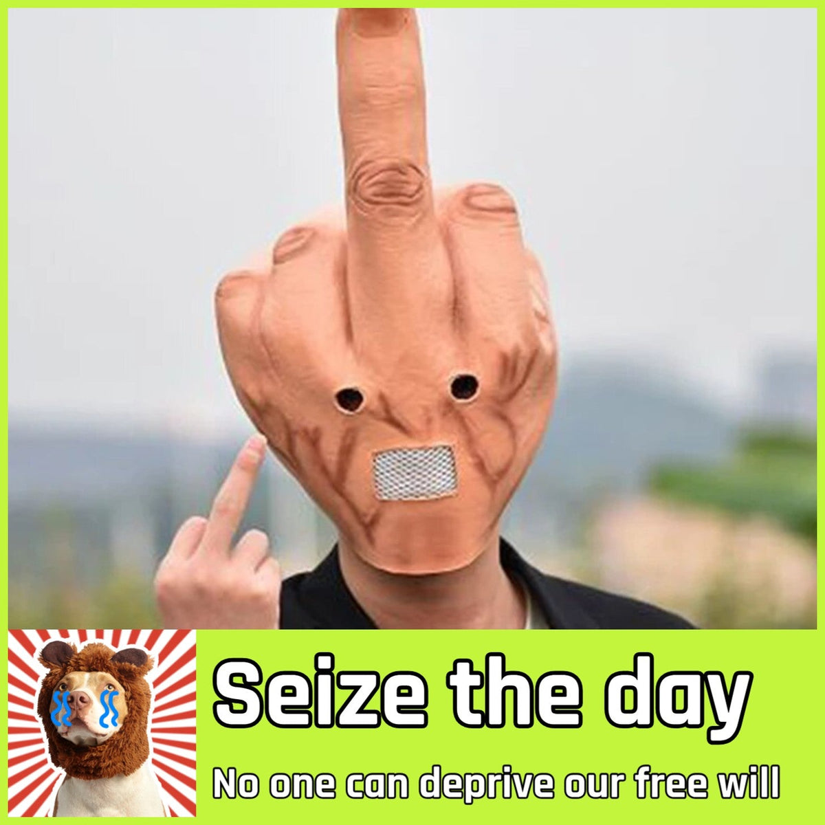 The Fingers That Shouldn't Exist Mask