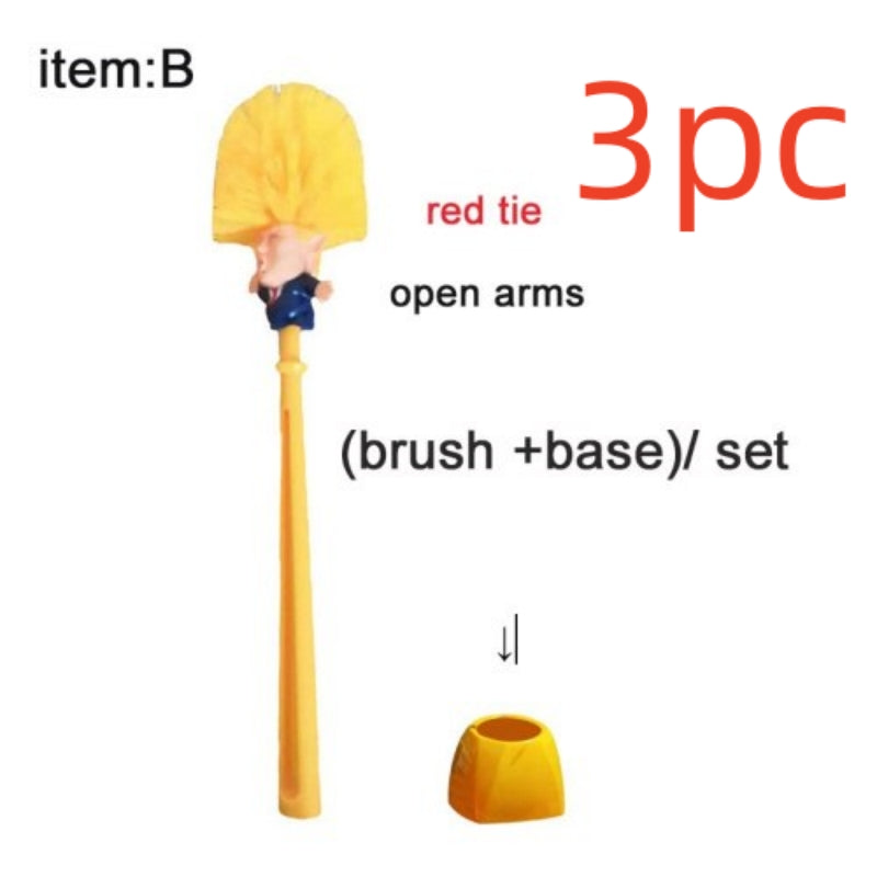 Trump Toilet Brush - Political Satire Gag Gift