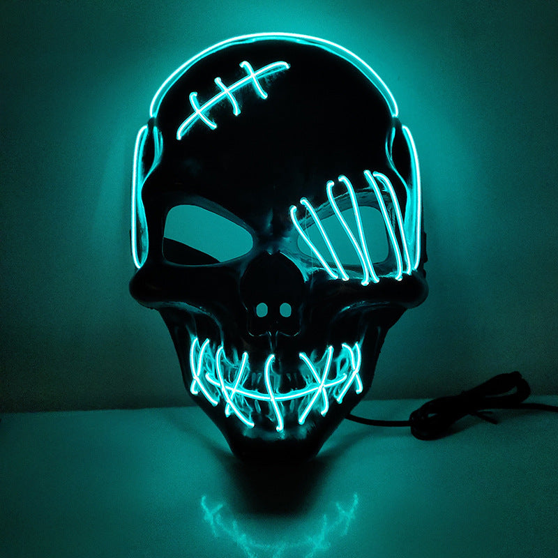 The Glowing One-Eyed Pirate — LED Halloween Mask That Owns the Room