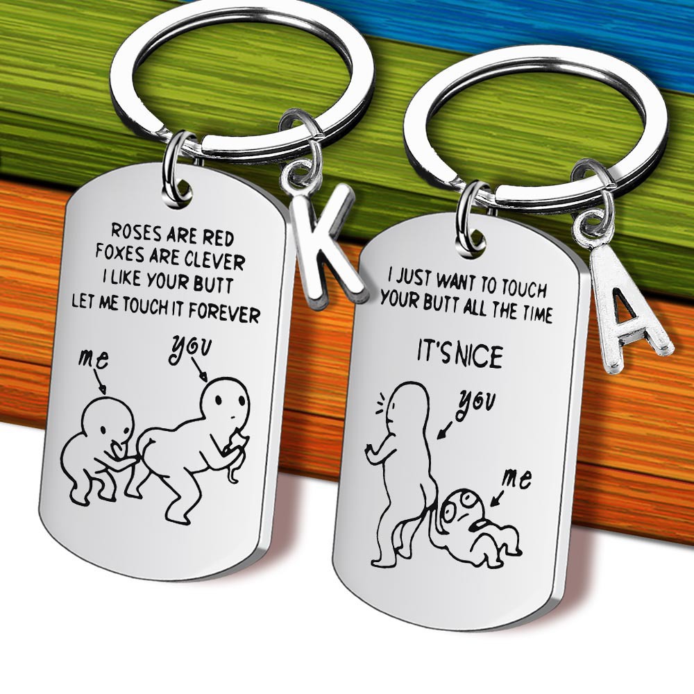 Stainless Steel Dog Tag with Funny Sayings